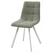 Стул CHILLI SQUARE UF860-11B мятный, ткань/ белый каркас М-City