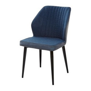 Стул SEATTLE TRF-06 полночный синий, ткань/ RU-03 синяя сталь, PU М-City