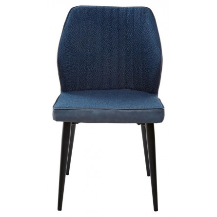 Стул SEATTLE TRF-06 полночный синий, ткань/ RU-03 синяя сталь, PU М-City