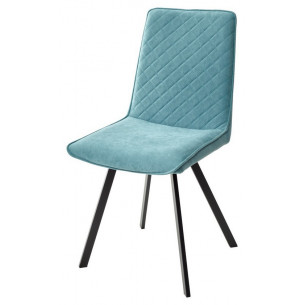 Стул PAINT, цвет B15 Мята, велюр / черный каркас М-City