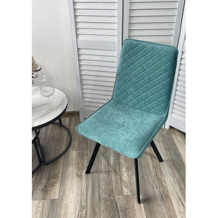 Стул PAINT, цвет B15 Мята, велюр / черный каркас М-City