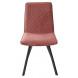 Стул PAINT, цвет B36 Розовый, велюр / черный каркас М-City Стул PAINT, цвет B36 Розовый, велюр / черный каркас М-City