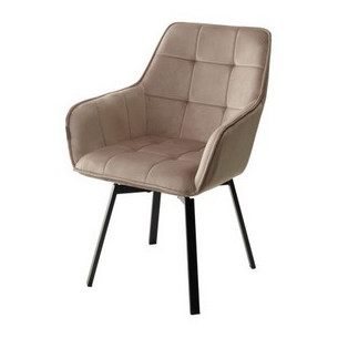 Стул MAVERICK BLUVEL-40 BEIGE/ черный каркас, поворот.360 град. М-City