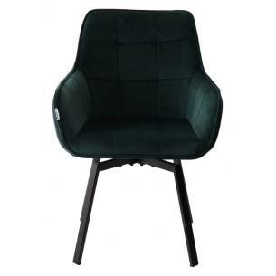 Стул MAVERICK BLUVEL-78 GREEN/ черный каркас, поворот.360 град. М-City