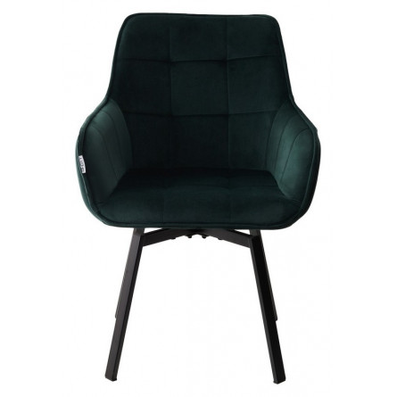 Стул MAVERICK BLUVEL-78 GREEN/ черный каркас, поворот.360 град. М-City