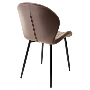 Стул FLOWER BLUVEL-38 LATTE, велюр М-City