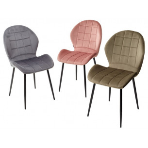 Стул FLOWER BLUVEL-77 ASH GREEN, велюр М-City