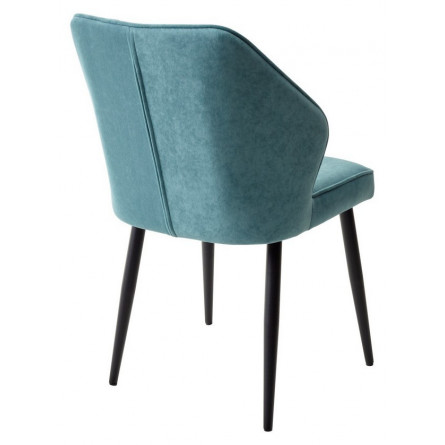 Стул VENA, цвет B15 Мята, велюр / черный каркас М-City