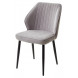 Стул VENA, цвет B22 Серый, велюр / черный каркас М-City