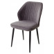 Стул VENA, цвет B28 Темно-серый, велюр / черный каркас М-City