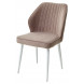 Стул VENA, цвет B5 Капучино, велюр / белый каркас М-City