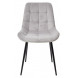 Стул ХОФМАН, цвет светло-серый H09, велюр / черный каркас 4 шт./1 к М-City Стул ХОФМАН, цвет светло-серый H09, велюр / черный каркас 4 шт./1 к М-City
