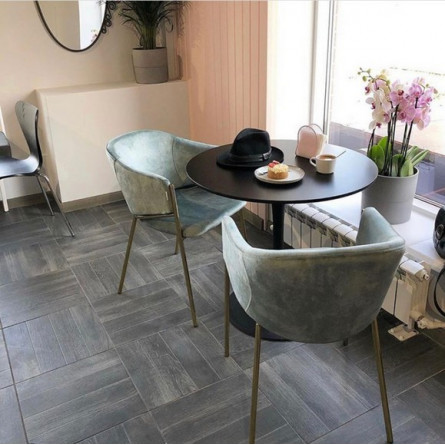 Стул DILL PK6015-16 (VBP216) античный зеленый, велюр М-City