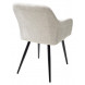 Стул BRANDY WZ2042-02 светло-бежевый фактурный велюр / черный каркас М-City Стул BRANDY WZ2042-02 светло-бежевый фактурный велюр / черный каркас М-City