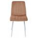 Стул DUBLIN G108-72 тоффи, велюр / белый каркас М-City Стул DUBLIN G108-72 тоффи, велюр / белый каркас М-City