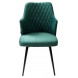 Стул HERMAN 360 град. ЗЕЛЕНЫЙ 19, велюр / черный каркас М-City Стул HERMAN 360 град. ЗЕЛЕНЫЙ 19, велюр / черный каркас М-City
