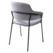 Стул ЛОТОС, цвет H-14 Серый, велюр / черный каркас М-City Стул ЛОТОС, цвет H-14 Серый, велюр / черный каркас М-City