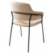 Стул ЛОТОС, цвет H-65 Капучино, велюр / черный каркас М-City Стул ЛОТОС, цвет H-65 Капучино, велюр / черный каркас М-City