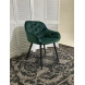 Стул BREEZE BLUVEL-78 GREEN, велюр / черный каркас, велюр М-City Стул BREEZE BLUVEL-78 GREEN, велюр / черный каркас, велюр М-City