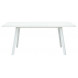 Стол ФИН 120 Белый, стекло/ Белый каркас М-City Стол ФИН 120 Белый, стекло/ Белый каркас М-City