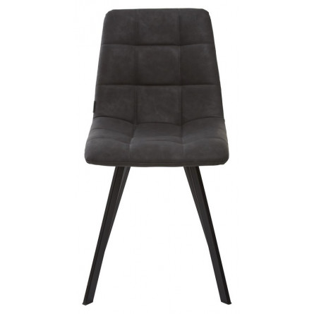 Стул CHILLI SQUARE RU-08 антрацит, PU / черный каркас М-City