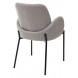 Стул NIKKI VF119 светло-серый / VF120 серый / черный каркас М-City Стул NIKKI VF119 светло-серый / VF120 серый / черный каркас М-City