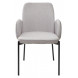 Стул NIKKI VF119 светло-серый / VF120 серый / черный каркас М-City Стул NIKKI VF119 светло-серый / VF120 серый / черный каркас М-City