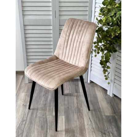 Стул REMI PK6015-10(VBP210) античный бежевый, велюр М-City