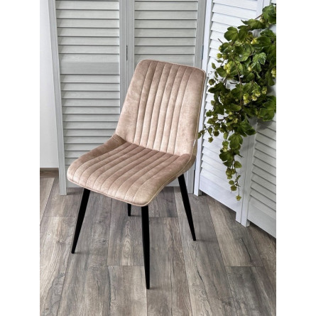 Стул REMI PK6015-10(VBP210) античный бежевый, велюр М-City