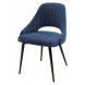Стул FANTINE-LS СИНИЙ 29, велюр / черный каркас М-City