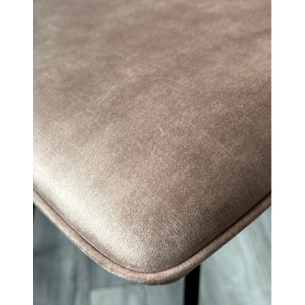 Стул ARFA VT5001-2 античный бежевый, велюр без "пальчикового" эффекта/ черный каркас М-City