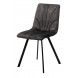 Стул ARFA VT5001-3 античный серый, велюр без "пальчикового" эффекта/ черный каркас М-City