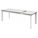 Стол CREMONA 140 HIGH GLOSS STATUARIO Белый мрамор глянцевый, керамика/ белый каркас М-City Стол CREMONA 140 HIGH GLOSS STATUARIO Белый мрамор глянцевый, керамика/ белый каркас М-City