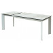 Стол CREMONA 180 KL-188 Контрастный мрамор матовый, итальянская керамика/ белый каркас М-City Стол CREMONA 180 KL-188 Контрастный мрамор матовый, итальянская керамика/ белый каркас М-City