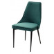 Стул NEPAL-P ЗЕЛЕНЫЙ 19, велюр/ черный каркас М-City