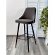 Барный стул NEPAL-BAR ГРАФИТ 14, велюр/ черный каркас (H78cm) М-City Барный стул NEPAL-BAR ГРАФИТ 14, велюр/ черный каркас (H78cm) М-City