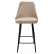 Полубарный стул NEPAL-PB БЕЖЕВЫЙ 5, велюр/ черный каркас (H68cm) М-City Полубарный стул NEPAL-PB БЕЖЕВЫЙ 5, велюр/ черный каркас (H68cm) М-City