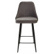 Полубарный стул NEPAL-PB ГРАФИТ 14, велюр/ черный каркас (H68cm) М-City Полубарный стул NEPAL-PB ГРАФИТ 14, велюр/ черный каркас (H68cm) М-City