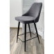 Полубарный стул NEPAL-PB СЕРЫЙ 27, велюр/ черный каркас (H68cm) М-City Полубарный стул NEPAL-PB СЕРЫЙ 27, велюр/ черный каркас (H68cm) М-City