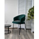 Стул JUST, цвет Velutto 33 Изумрудный, велюр / черный каркас М-City Стул JUST, цвет Velutto 33 Изумрудный, велюр / черный каркас М-City