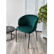 Стул ДЕНИ, цвет Velutto 33 Изумрудный, велюр / черный каркас М-City Стул ДЕНИ, цвет Velutto 33 Изумрудный, велюр / черный каркас М-City
