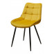 Стул MIAMI G062-20 желтый, велюр / черный каркас М-City