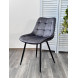 Стул MIAMI G062-40 серый, велюр / черный каркас М-City Стул MIAMI G062-40 серый, велюр / черный каркас М-City