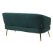 Скамья CIAO BLUVEL-78 Зеленый, велюр / золотой каркас М-City Скамья CIAO BLUVEL-78 Зеленый, велюр / золотой каркас М-City