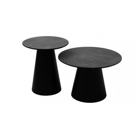 Стол журнальный LIVIA S-2 Черный M-city