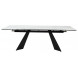 Стол Купер 160 БЕЛЫЙ МРАМОР, черная шагрень, стекло / ЧЕРНЫЙ каркас М-City Стол Купер 160 БЕЛЫЙ МРАМОР, черная шагрень, стекло / ЧЕРНЫЙ каркас М-City