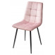 Стул BARI UF910-07 PINK, велюр / черный каркас М-City