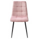 Стул BARI UF910-07 PINK, велюр / черный каркас М-City Стул BARI UF910-07 PINK, велюр / черный каркас М-City