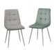 Стул BARI UF910-15 LIGHT GREEN, велюр / белый каркас М-City Стул BARI UF910-15 LIGHT GREEN, велюр / белый каркас М-City