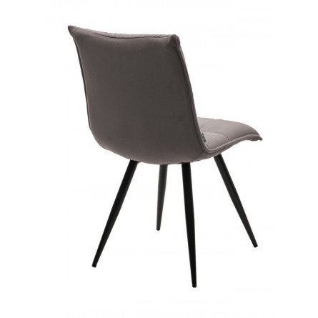 Стул CIRA VT7002-4 Тауп, без "пальчиковый" велюр/ черный каркас М-City